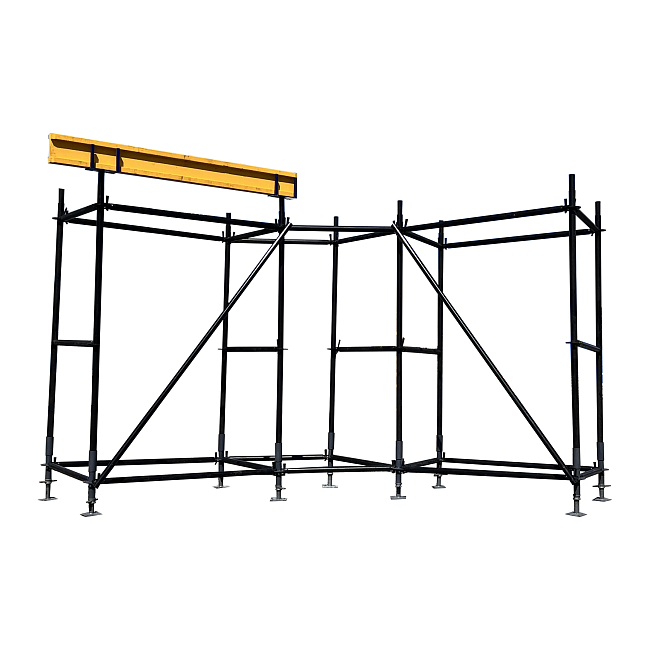 Связь горизонтальная 1,5 м  (48×2 мм) для клиновой опалубки на объёмных стойках фото 4