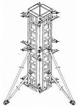 Купить Опалубка колонн на угловых элементах