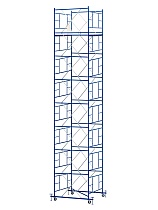 Купить Вышка-тура ВСП 2,0x2,0 ПРОМ, 10.0 м