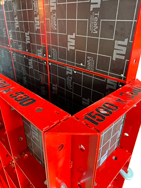 Мелкощитовая опалубка (МЩО) щит линейный 1200×300 фото 4