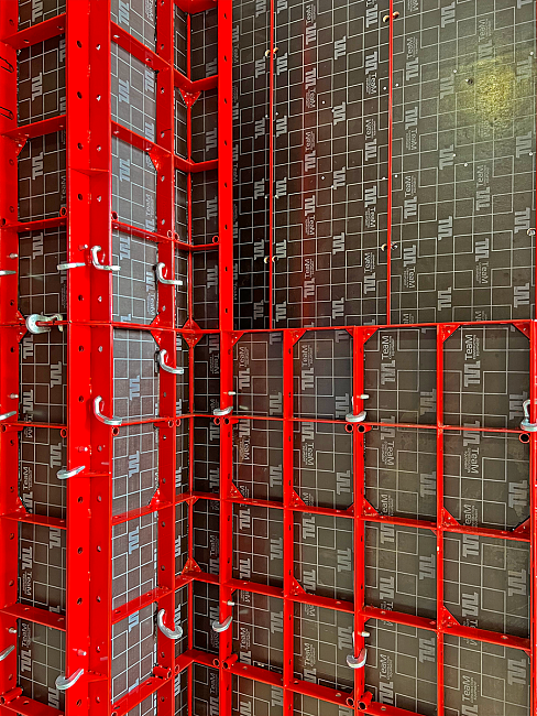 Мелкощитовая опалубка (МЩО) щит линейный 1200×1050 фото 5