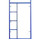 Рама с лестницей ЛРСП 100 фото 1
