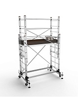 Купить Алюминиевая вышка-тура ПРОФИ 2х7, H=3м