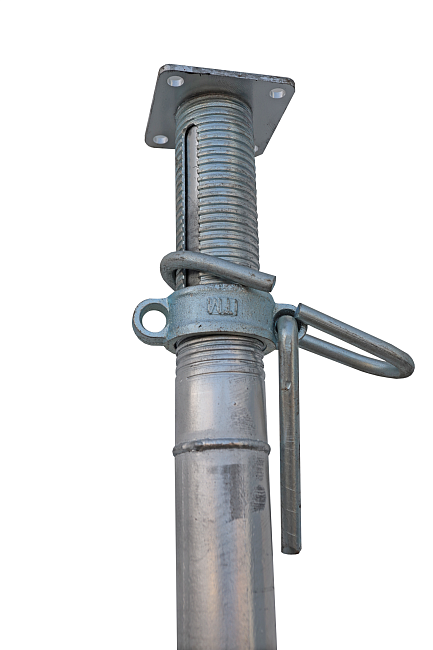 Стойка усиленная телескопическая для опалубки Промышленник оцинкованная 3.7 м фото 2